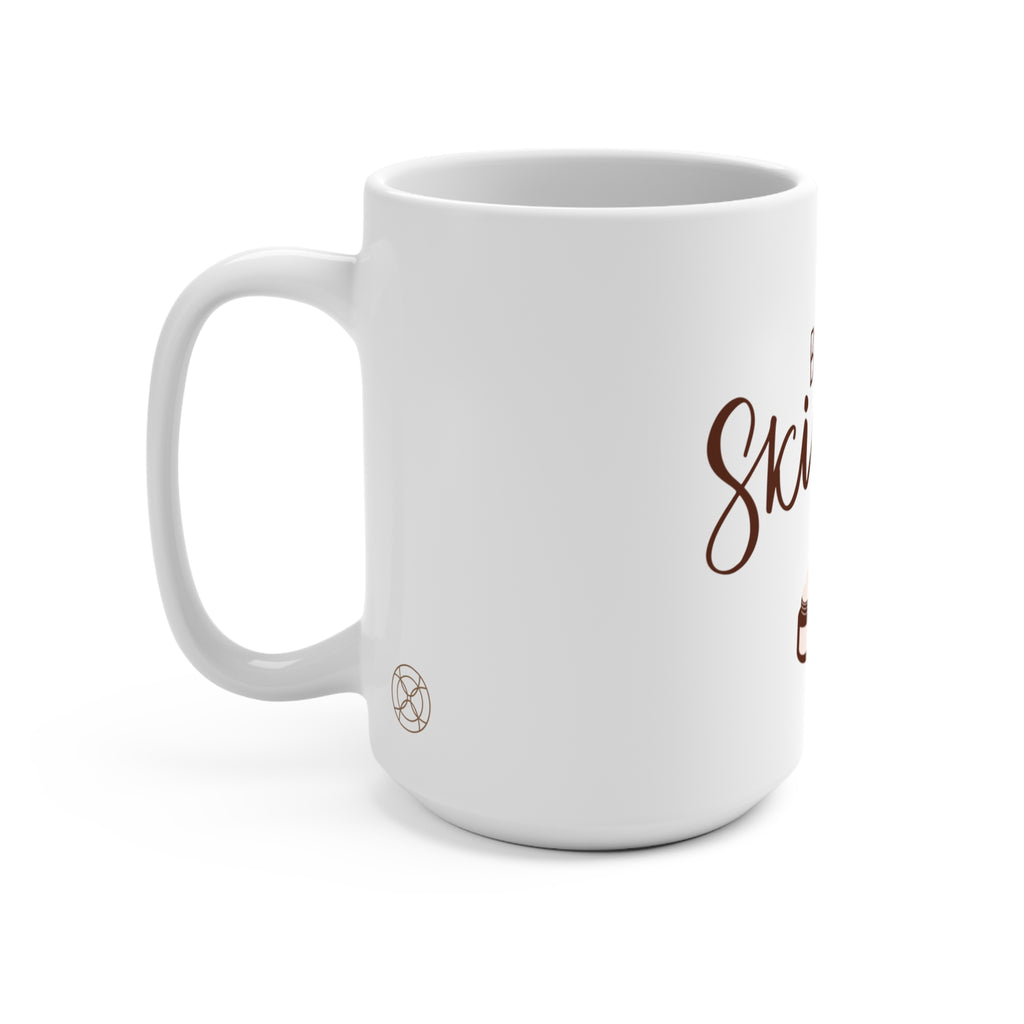 Ceramic Coffee Mug – "But First, Skin Care" 15oz