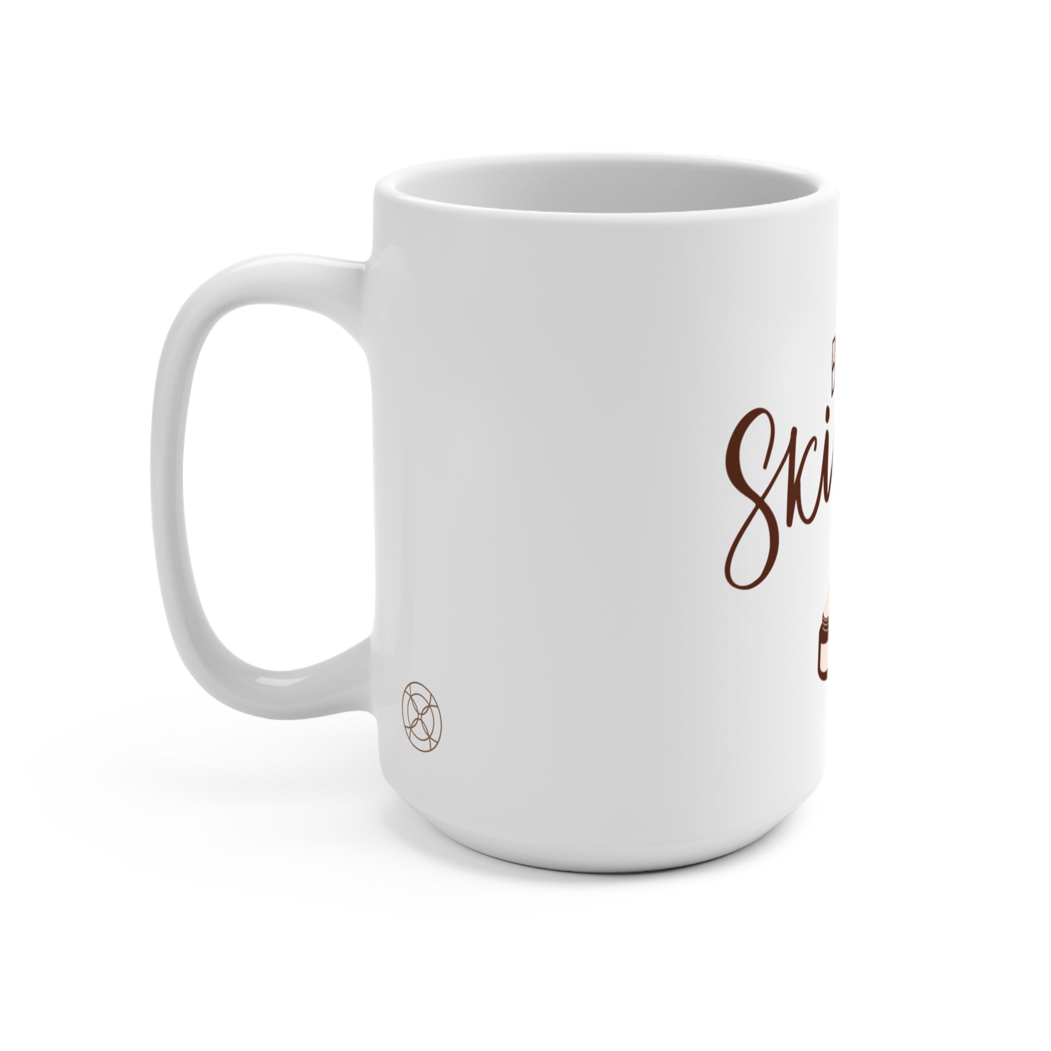 Ceramic Coffee Mug – "But First, Skin Care" 15oz